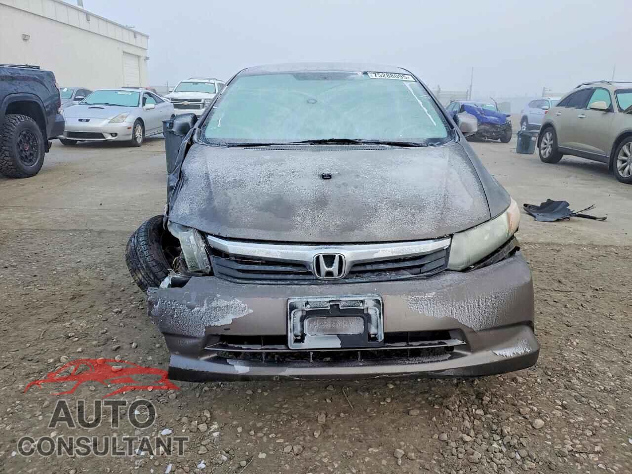 HONDA CIVIC 2012 - 2HGFB2F53CH607045