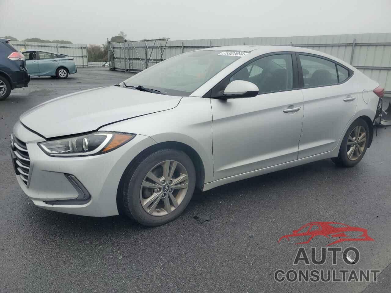 HYUNDAI ELANTRA 2017 - KMHD84LF4HU433046