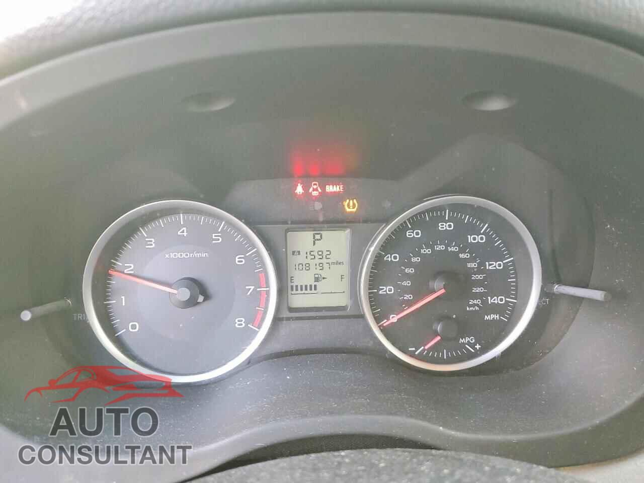 SUBARU XV 2013 - JF2GPAVC8D2860128