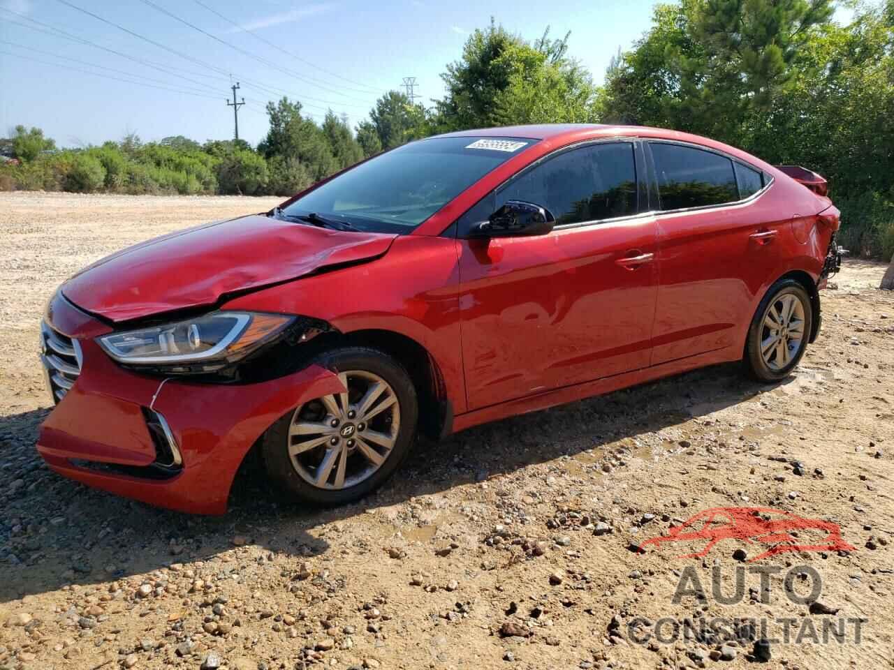 HYUNDAI ELANTRA 2017 - KMHD84LFXHU211109