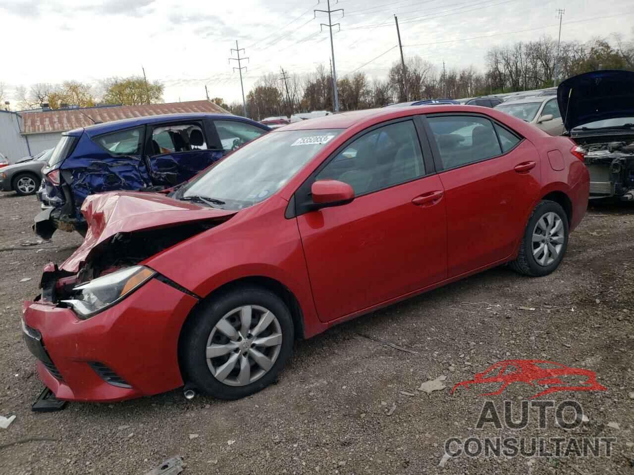 TOYOTA COROLLA 2016 - 2T1BURHE5GC624183
