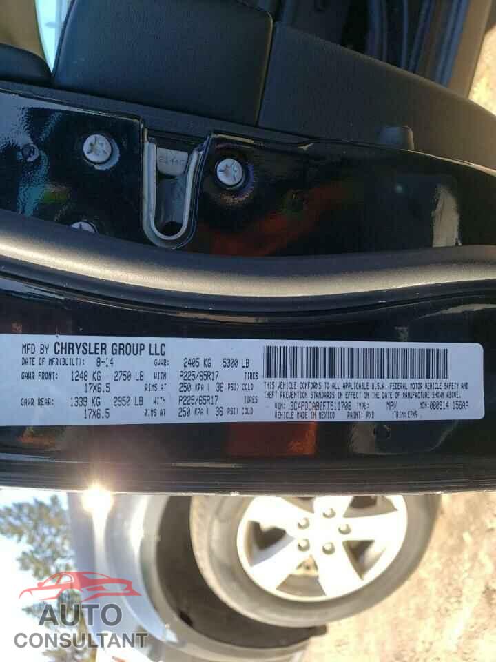 DODGE JOURNEY 2015 - 3C4PDCAB0FT511708