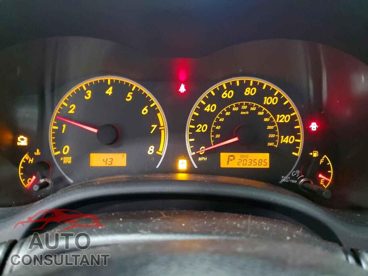 TOYOTA COROLLA 2011 - 2T1BU4EE0BC547058