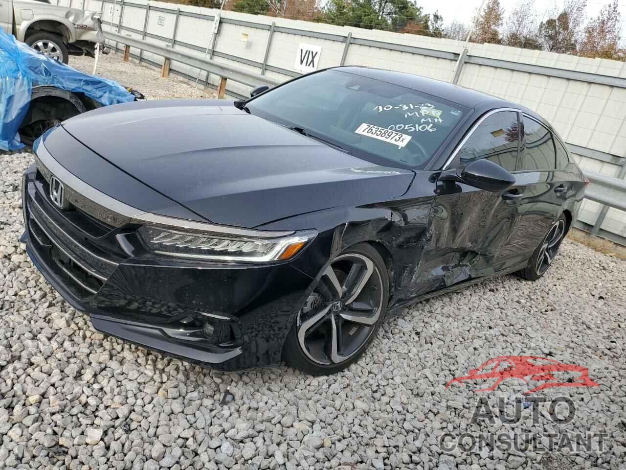 HONDA ACCORD 2021 - 1HGCV1F37MA005106