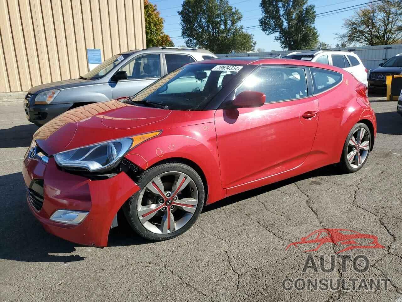 HYUNDAI VELOSTER 2016 - KMHTC6AD3GU264692