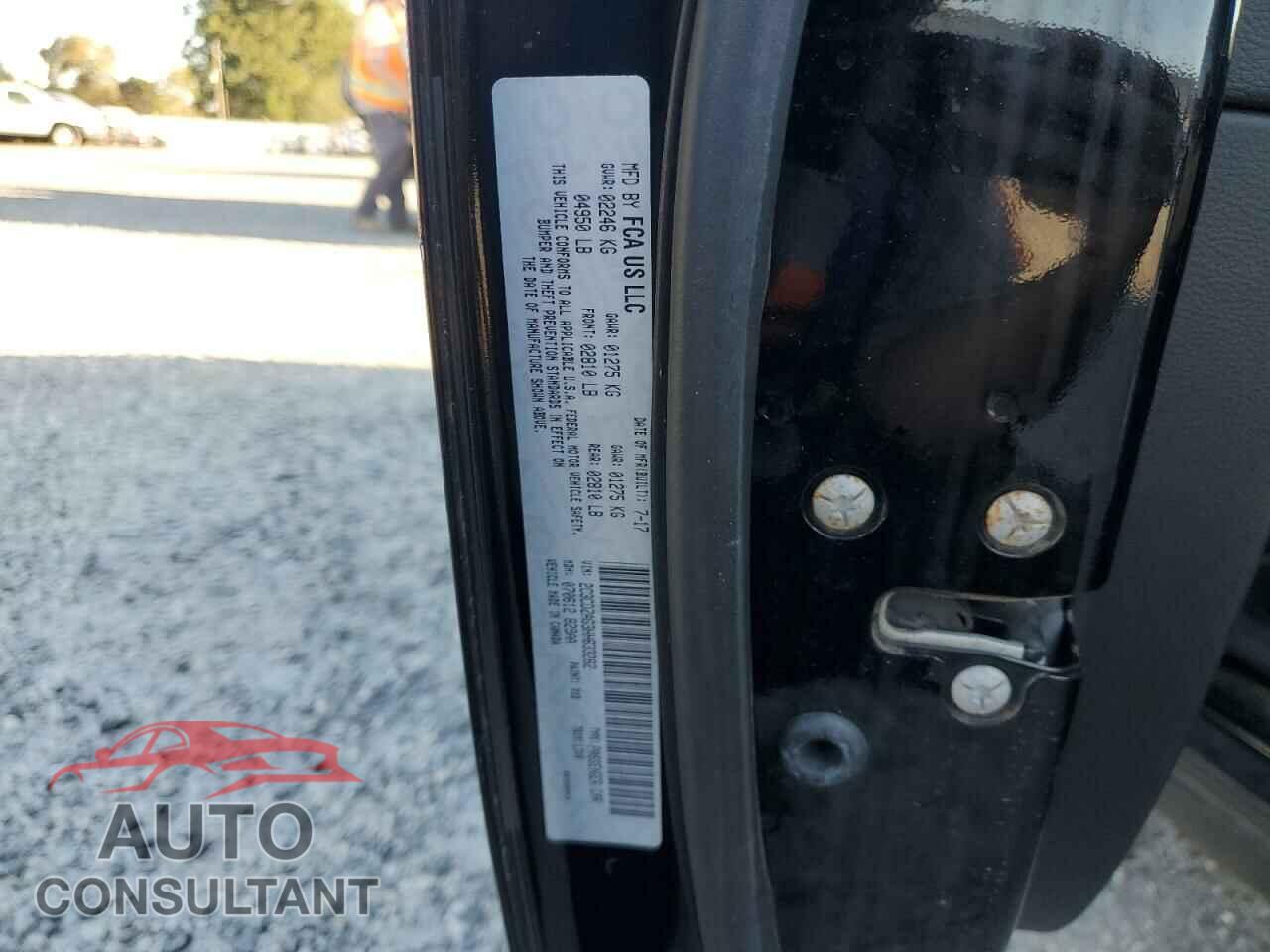 DODGE CHALLENGER 2017 - 2C3CDZAG3HH633282