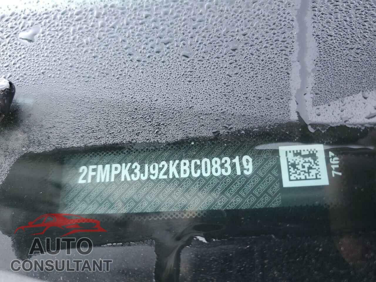 FORD EDGE 2019 - 2FMPK3J92KBC08319