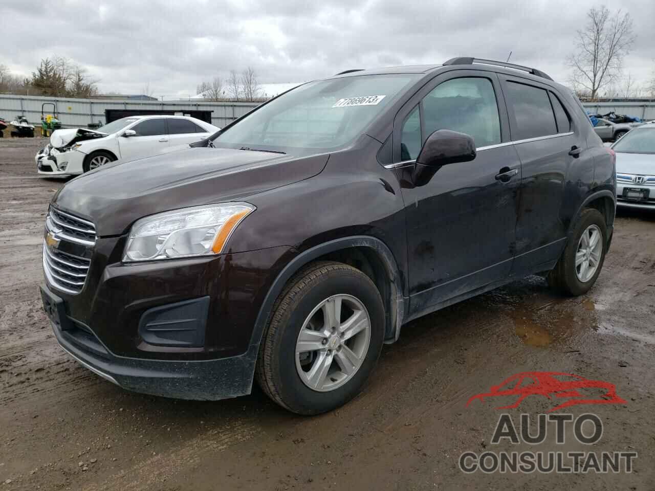 CHEVROLET TRAX 2016 - KL7CJPSB3GB651555