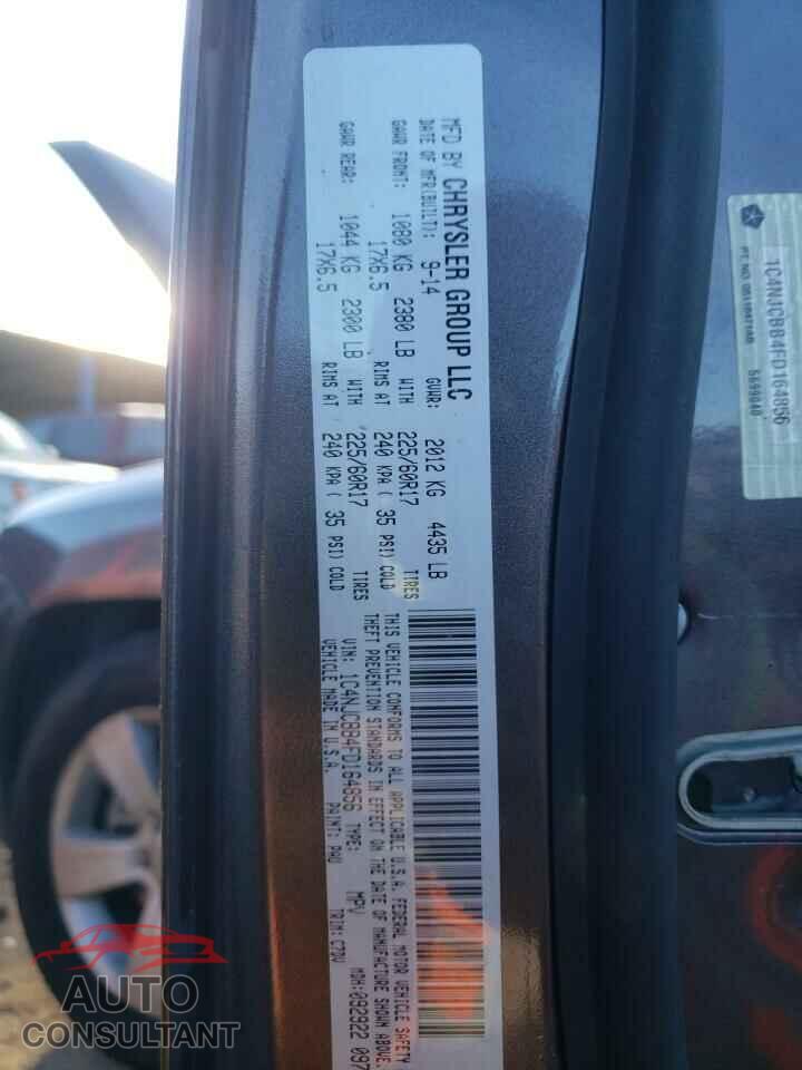 JEEP COMPASS 2015 - 1C4NJCBB4FD164856