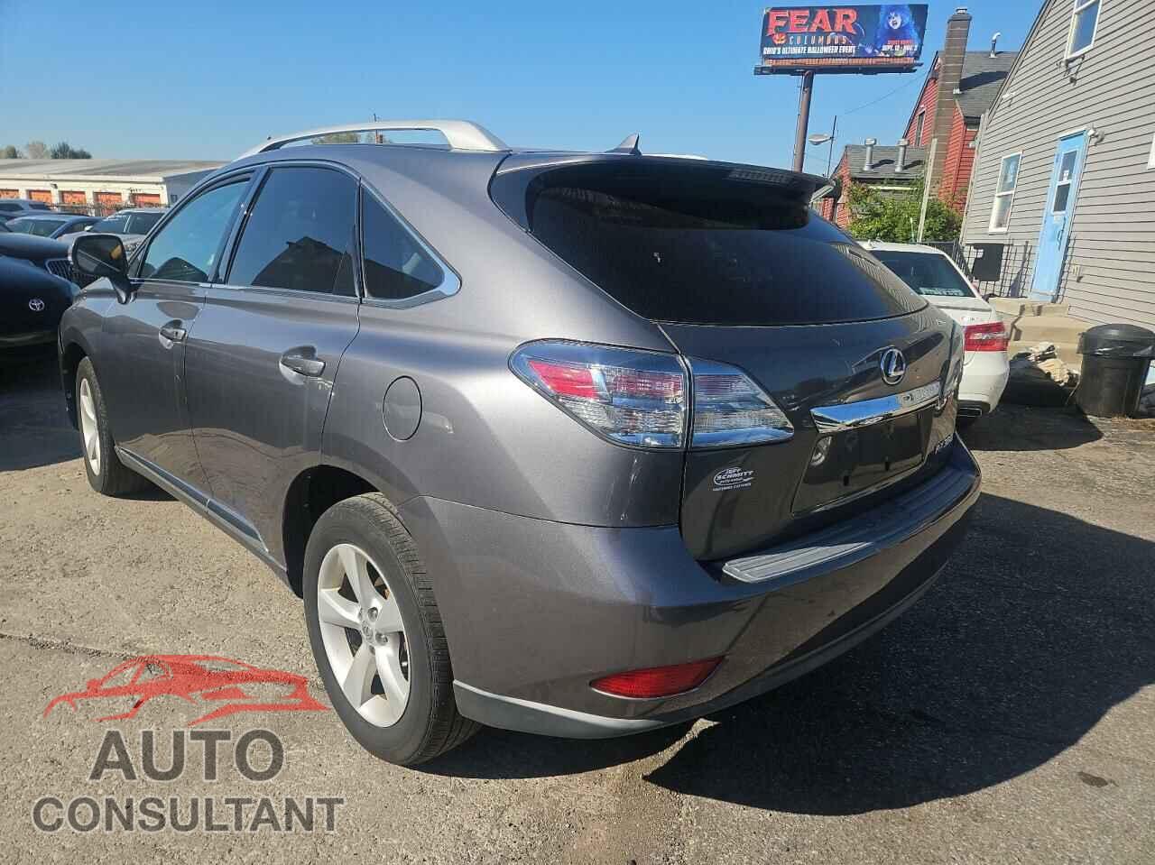LEXUS RX350 2012 - 2T2BK1BA3CC121982