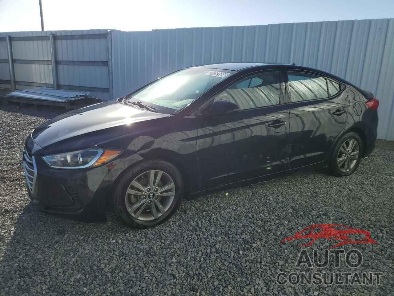 HYUNDAI ELANTRA 2018 - 5NPD84LF3JH387388