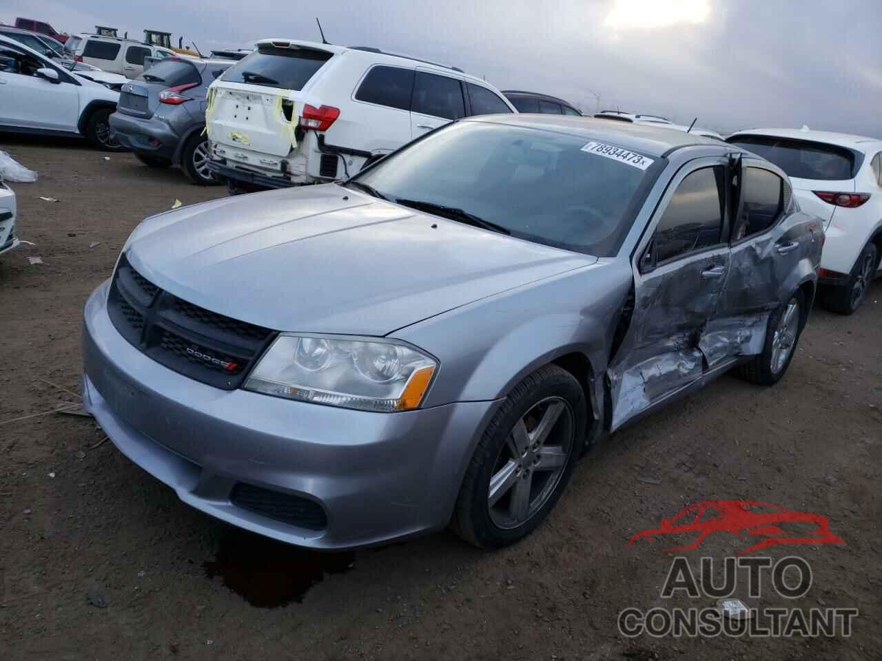 DODGE AVENGER 2013 - 1C3CDZAB7DN707390