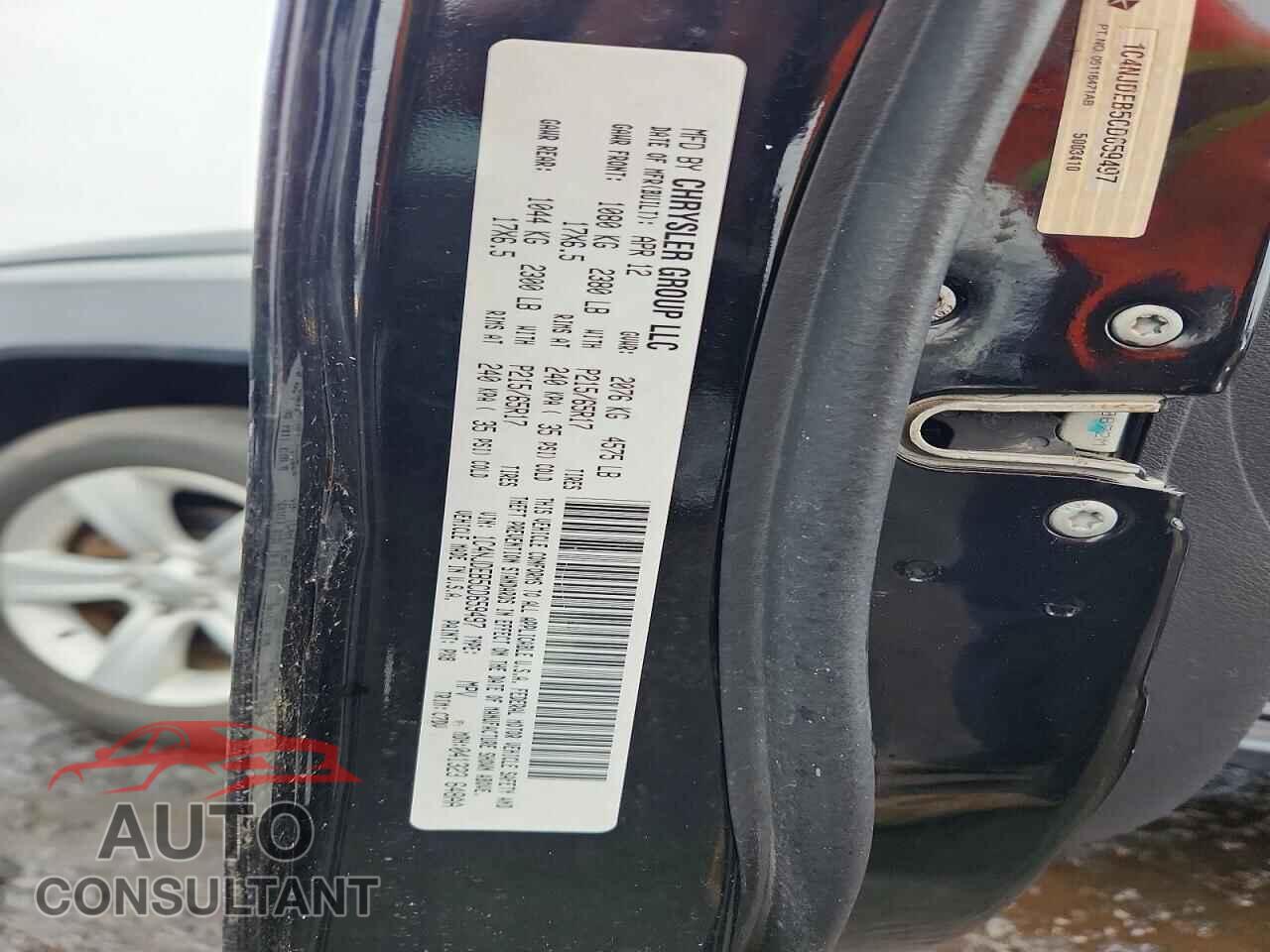 JEEP COMPASS 2012 - 1C4NJDEB5CD659497