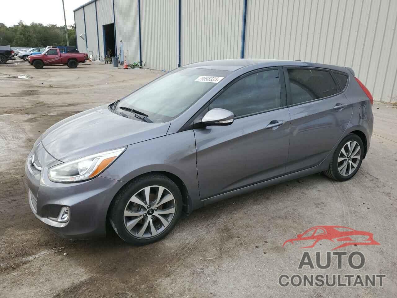 HYUNDAI ACCENT 2017 - KMHCU5AE6HU345414