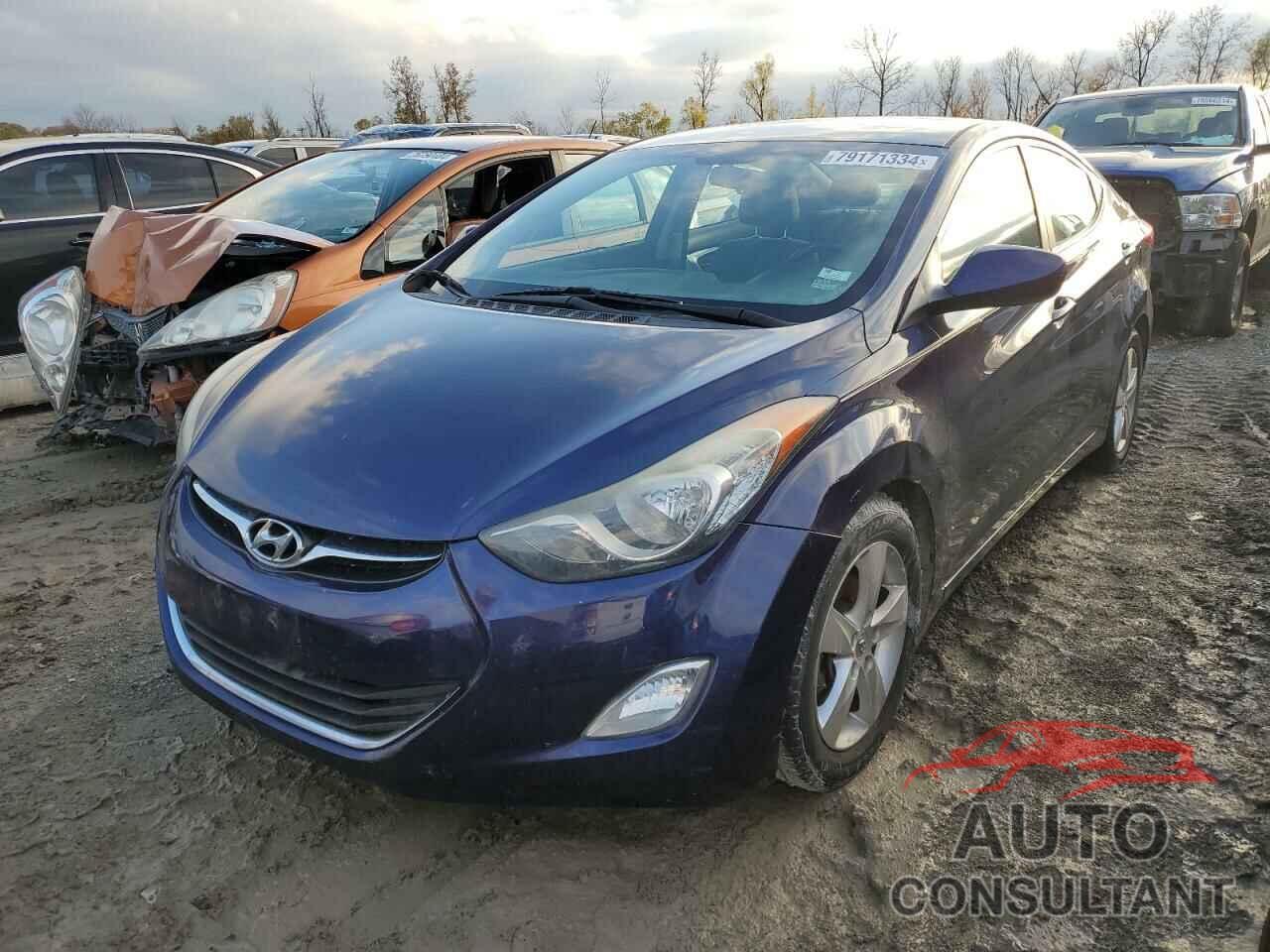 HYUNDAI ELANTRA 2013 - 5NPDH4AE4DH163397