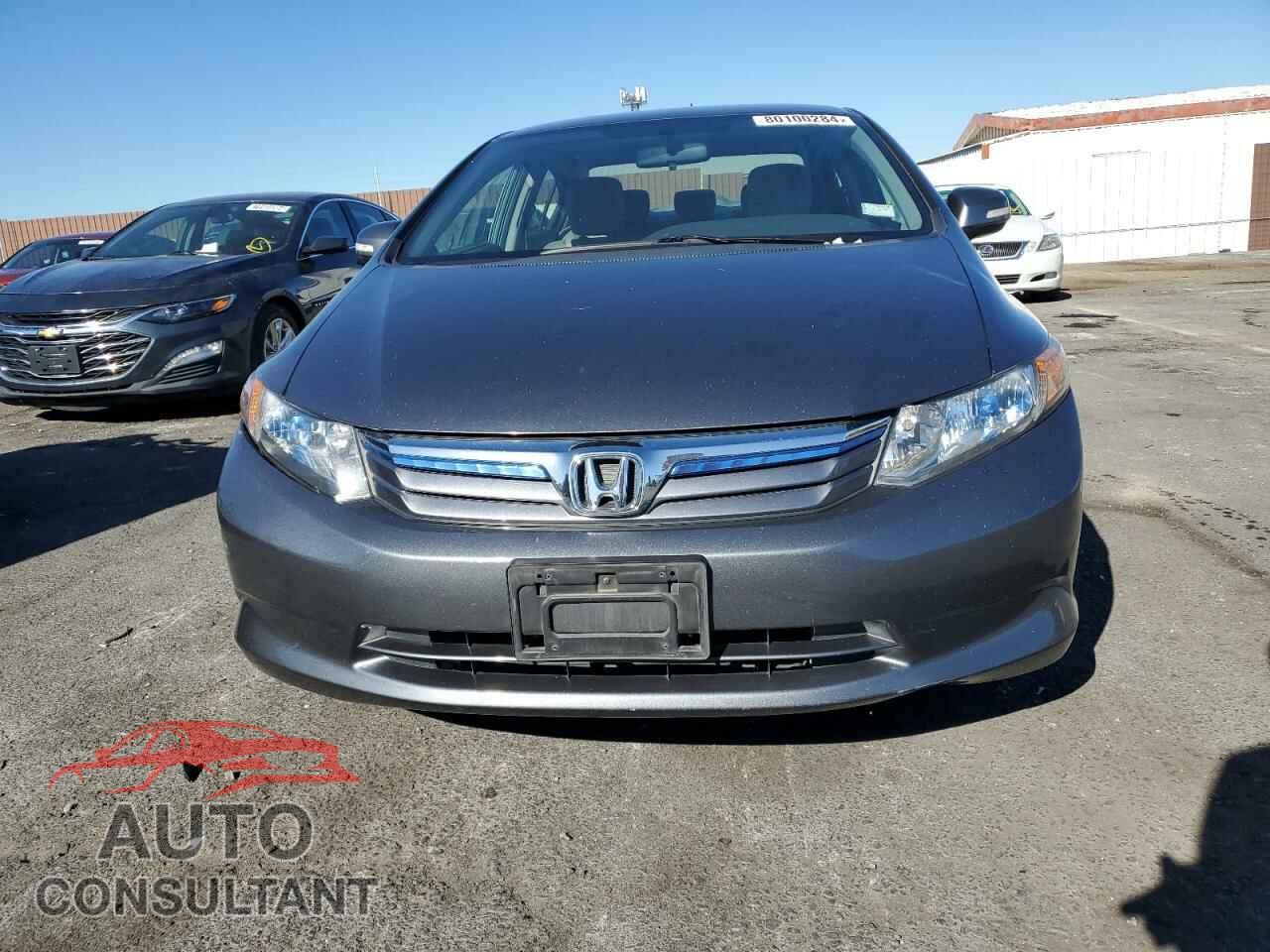 HONDA CIVIC 2012 - JHMFB4F22CS011013