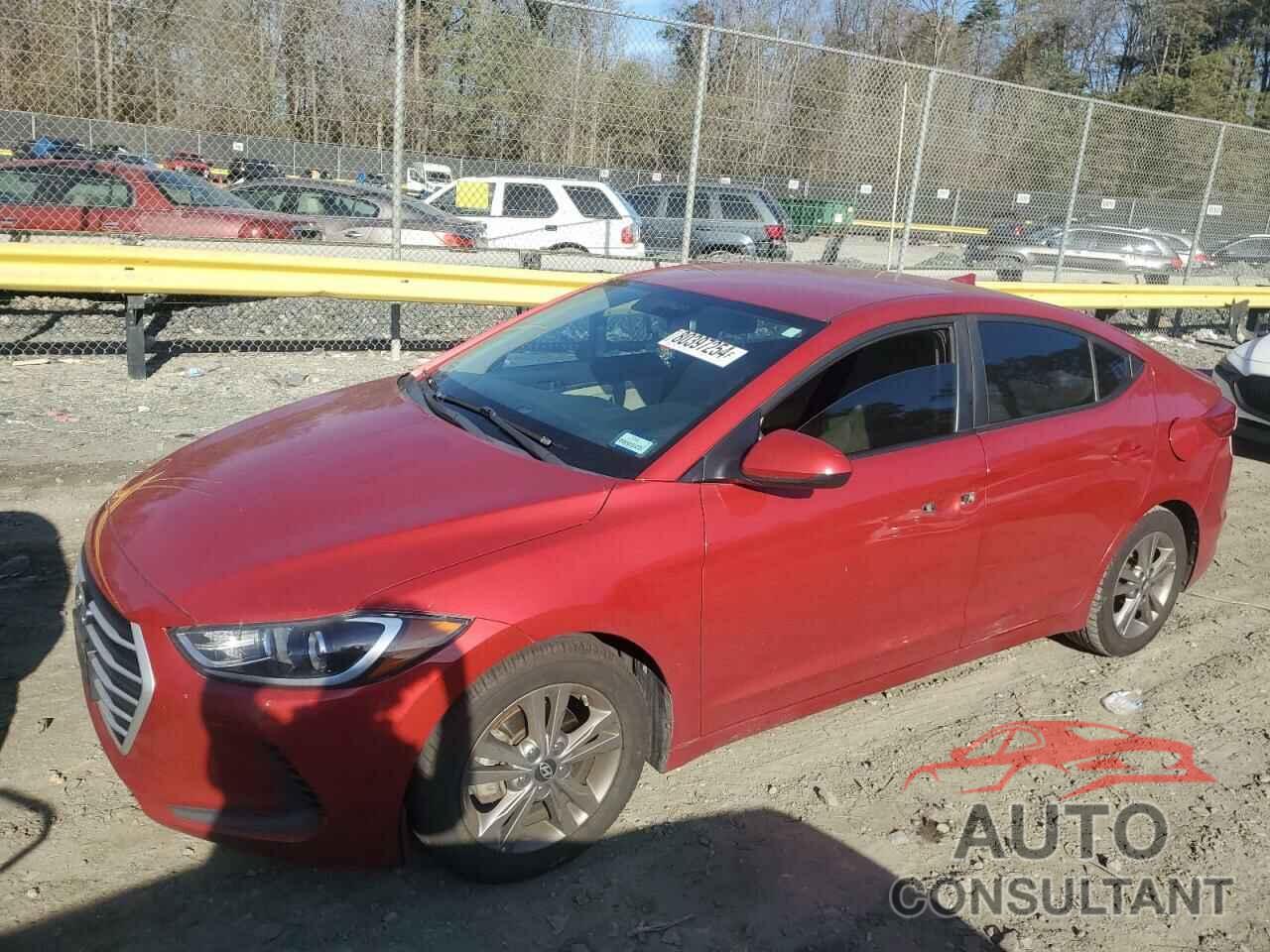 HYUNDAI ELANTRA 2018 - 5NPD84LF1JH358763