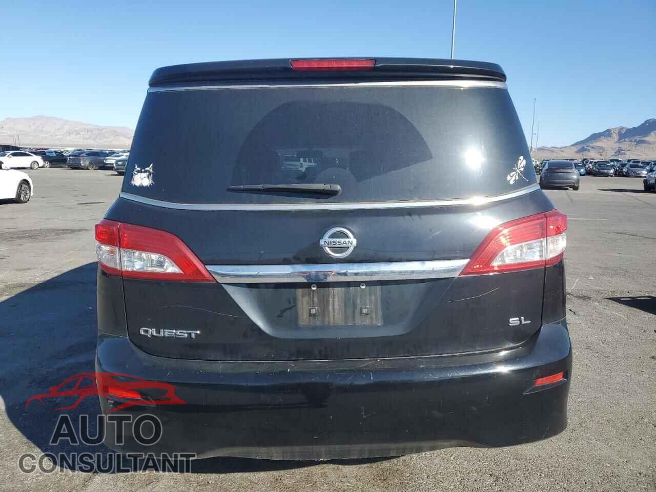NISSAN QUEST 2012 - JN8AE2KP6C9050725