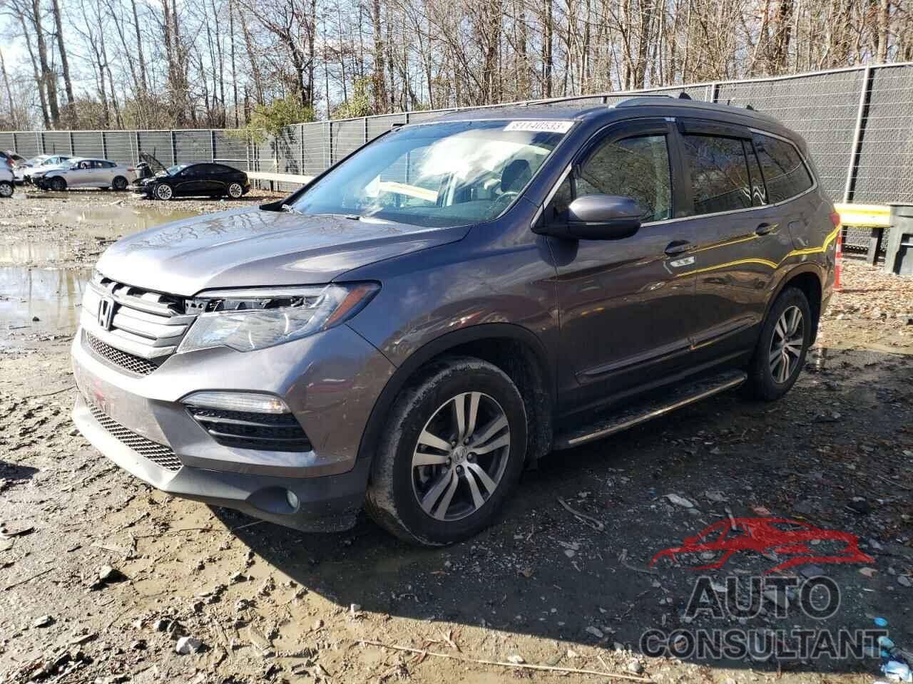 HONDA PILOT 2016 - 5FNYF5H77GB018555