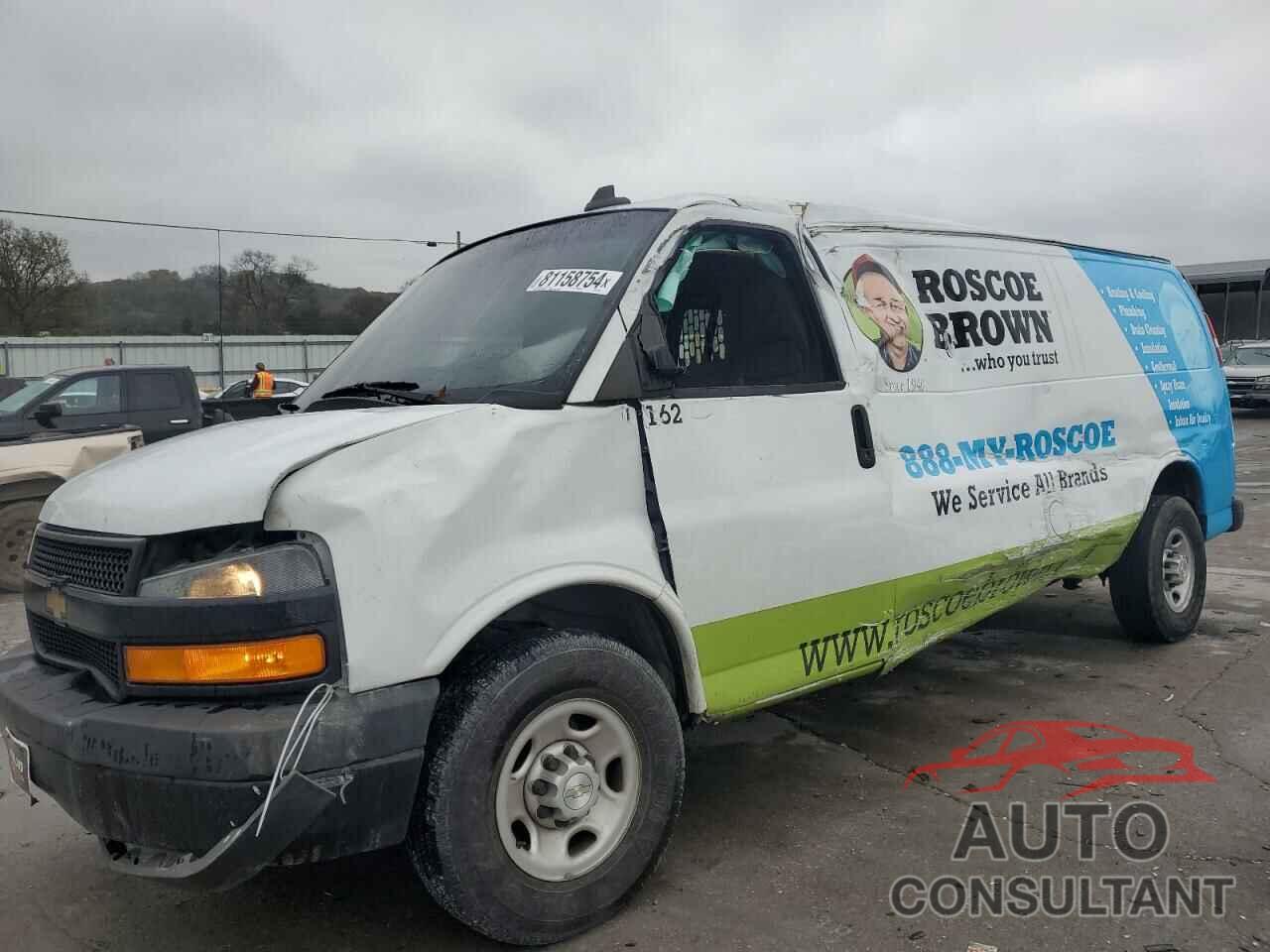 CHEVROLET EXPRESS 2019 - 1GCWGBFGXK1239395