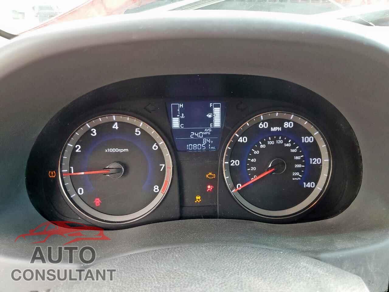 HYUNDAI ACCENT 2015 - KMHCU5AE0FU201337