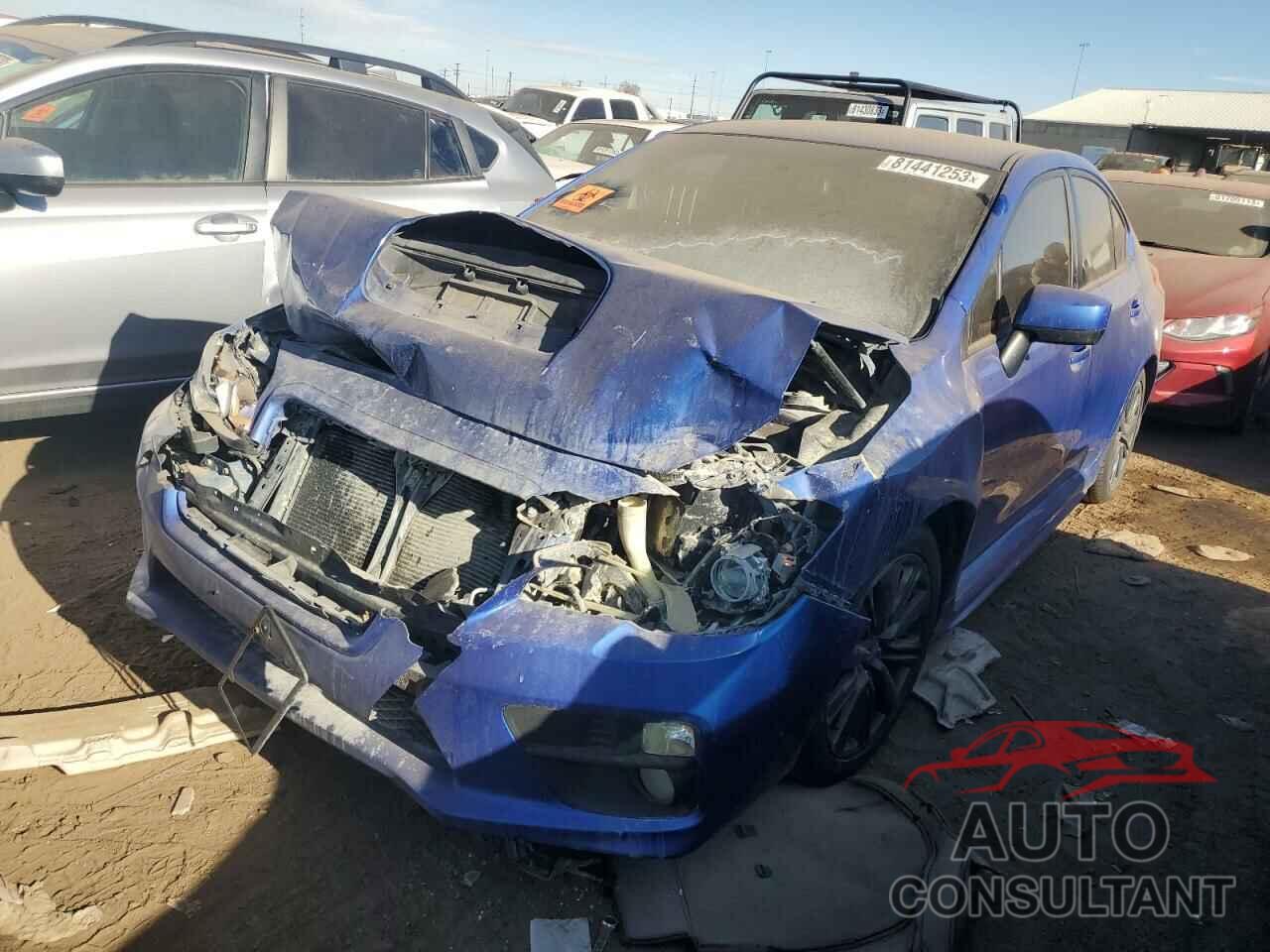 SUBARU WRX 2015 - JF1VA1A6XF9834511