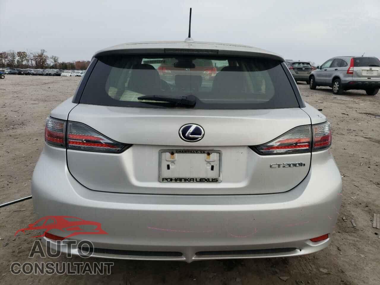 LEXUS CT 200 2012 - JTHKD5BH7C2094981