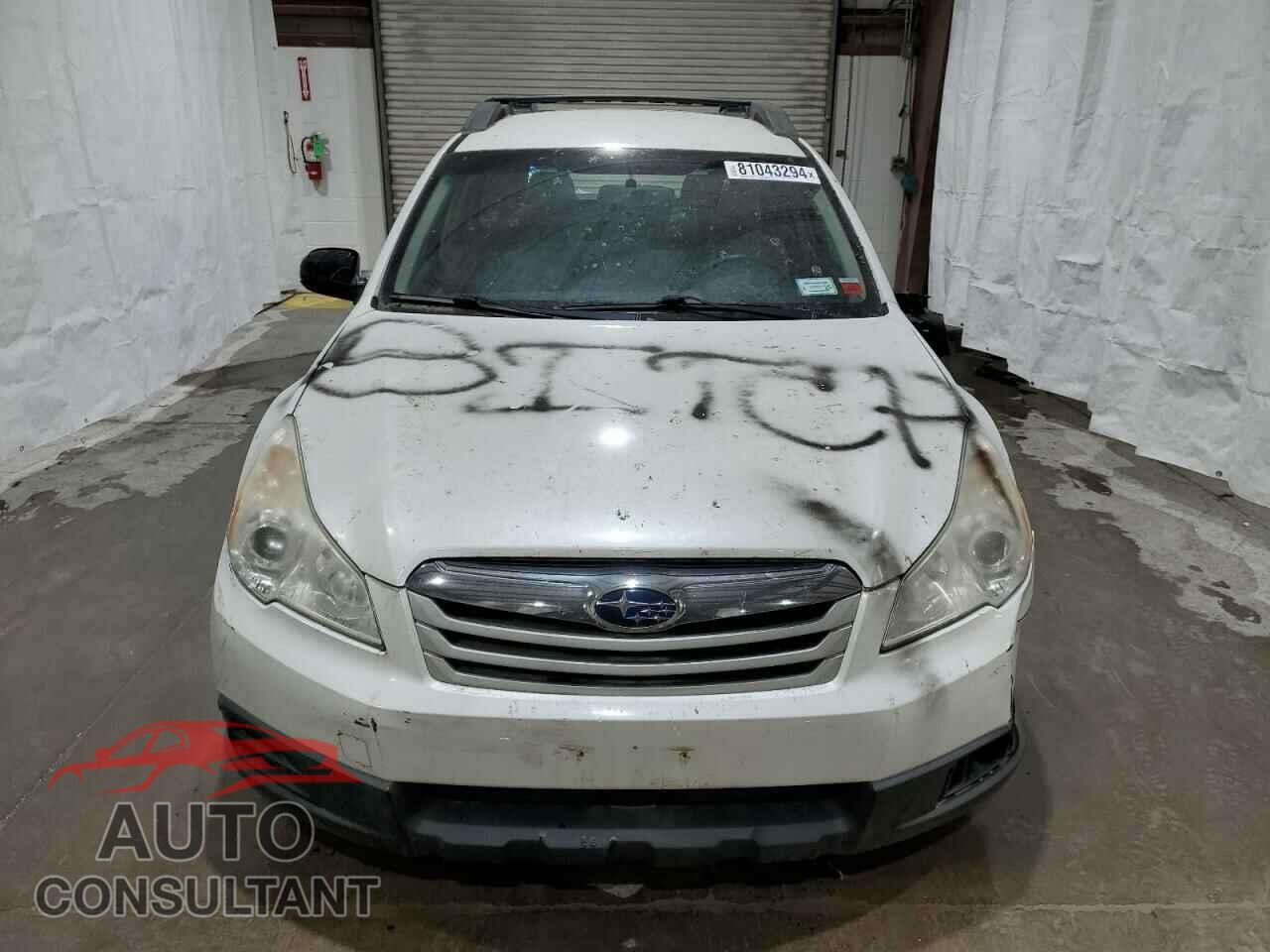 SUBARU OUTBACK 2010 - 4S4BRBAC6A3358749