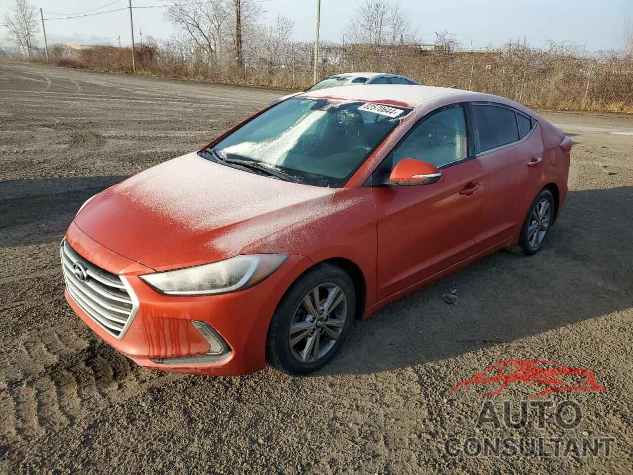 HYUNDAI ELANTRA 2018 - KMHD84LF8JU595123