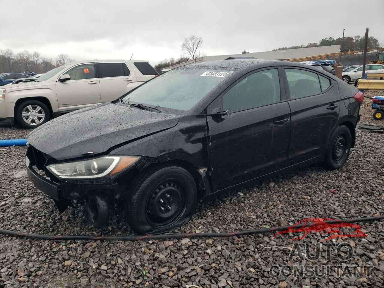 HYUNDAI ELANTRA 2018 - KMHD74LF7JU619754