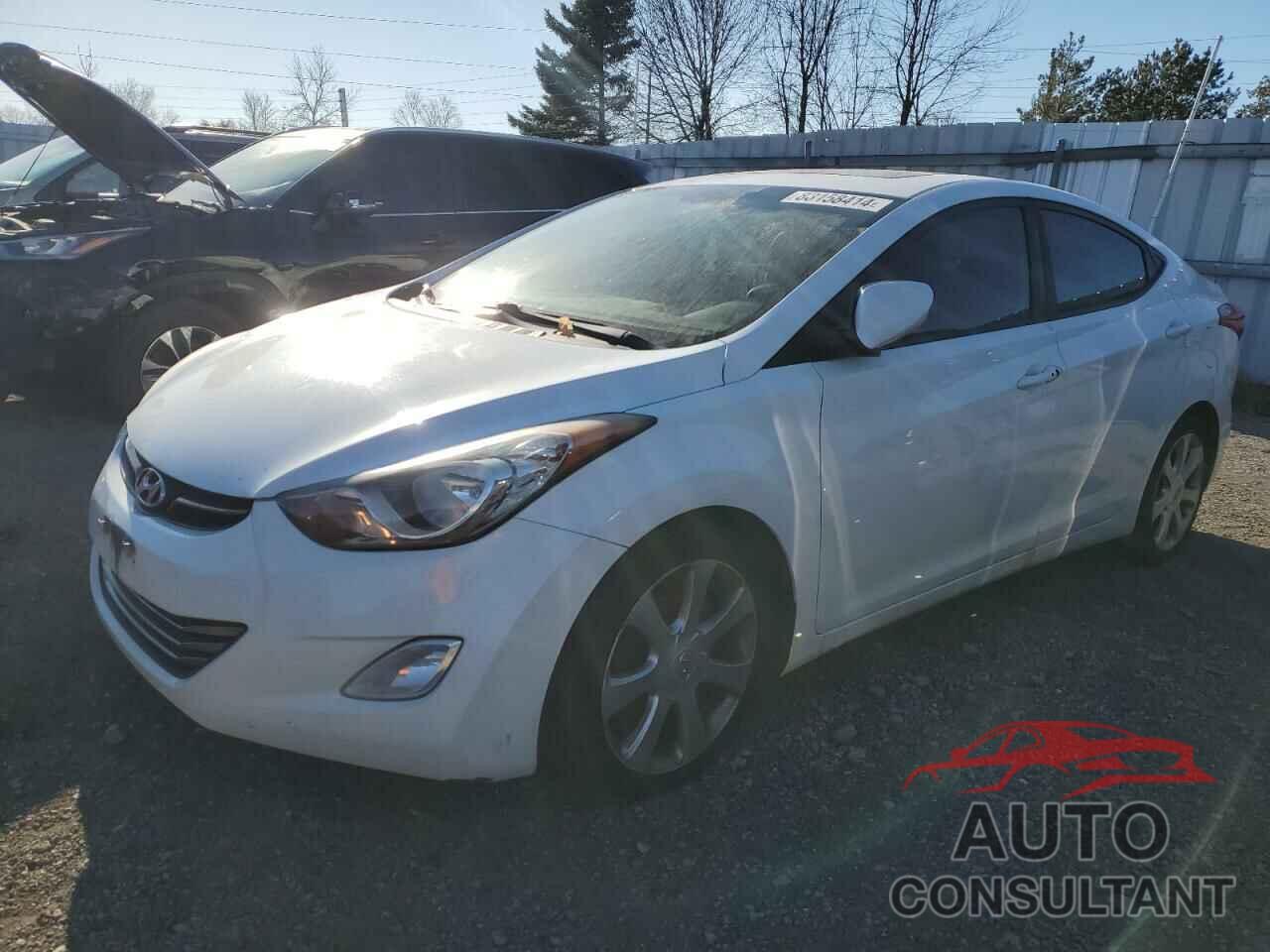 HYUNDAI ELANTRA 2012 - 5NPDH4AE8CH149131