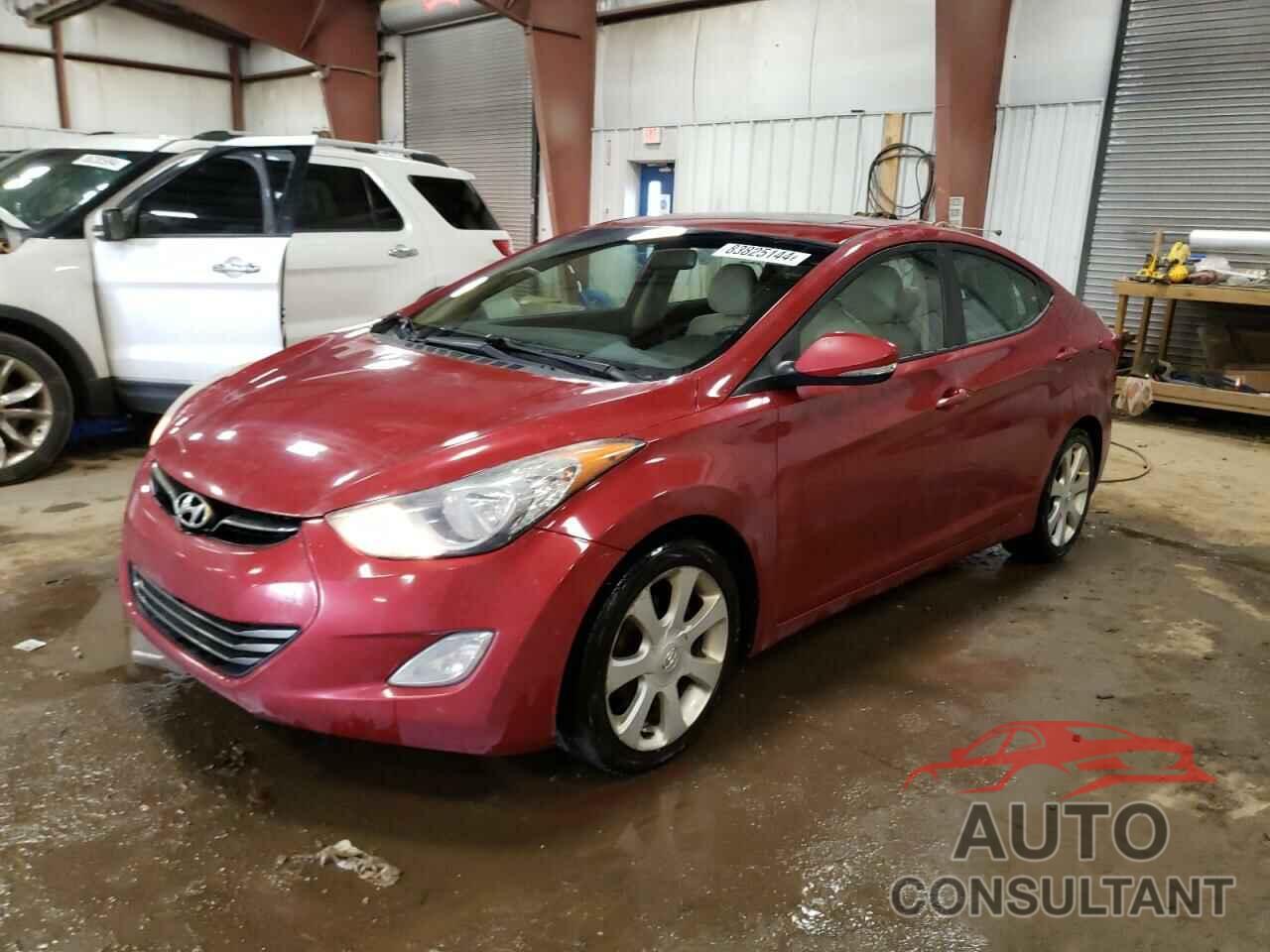 HYUNDAI ELANTRA 2012 - KMHDH4AE2CU300109