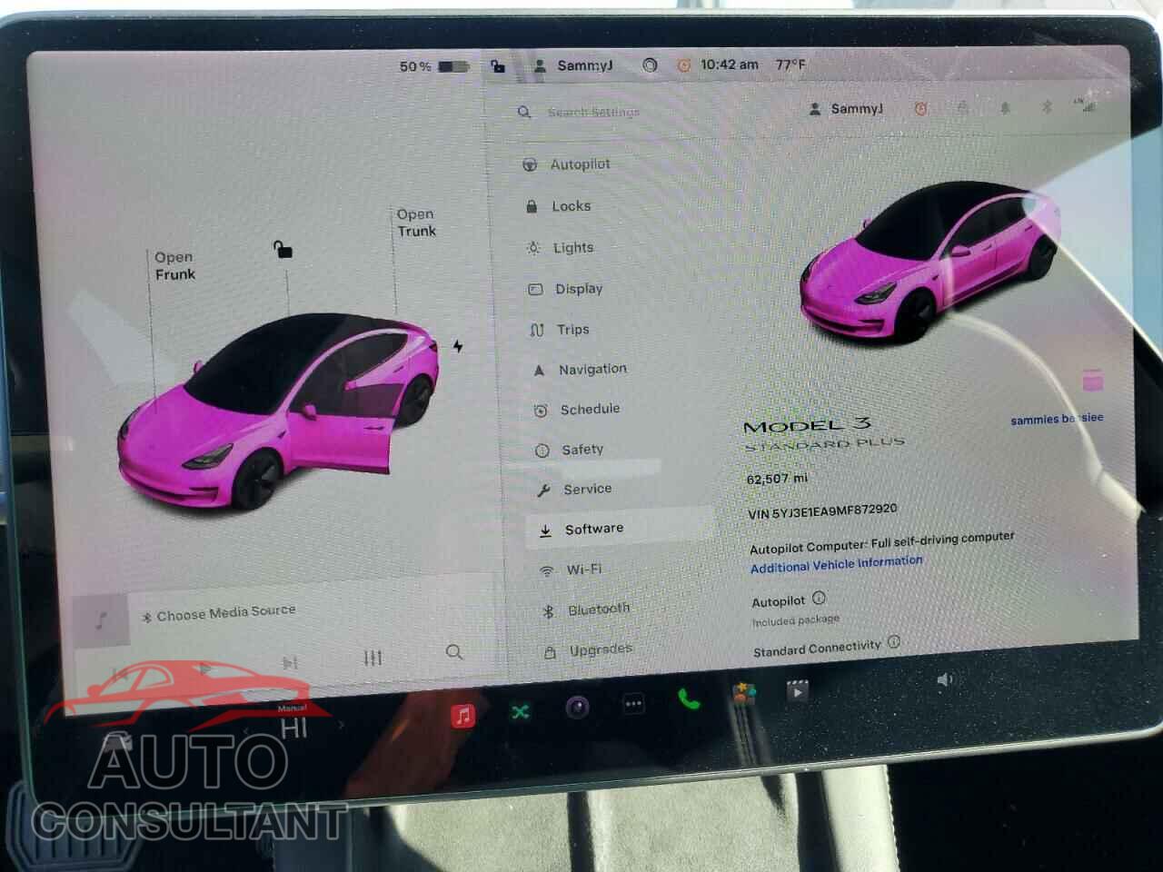TESLA MODEL 3 2021 - 5YJ3E1EA9MF872920