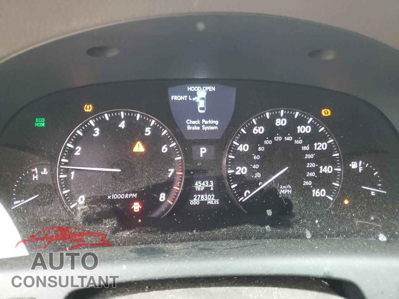 LEXUS LS460 2011 - JTHCL5EF6B5009532