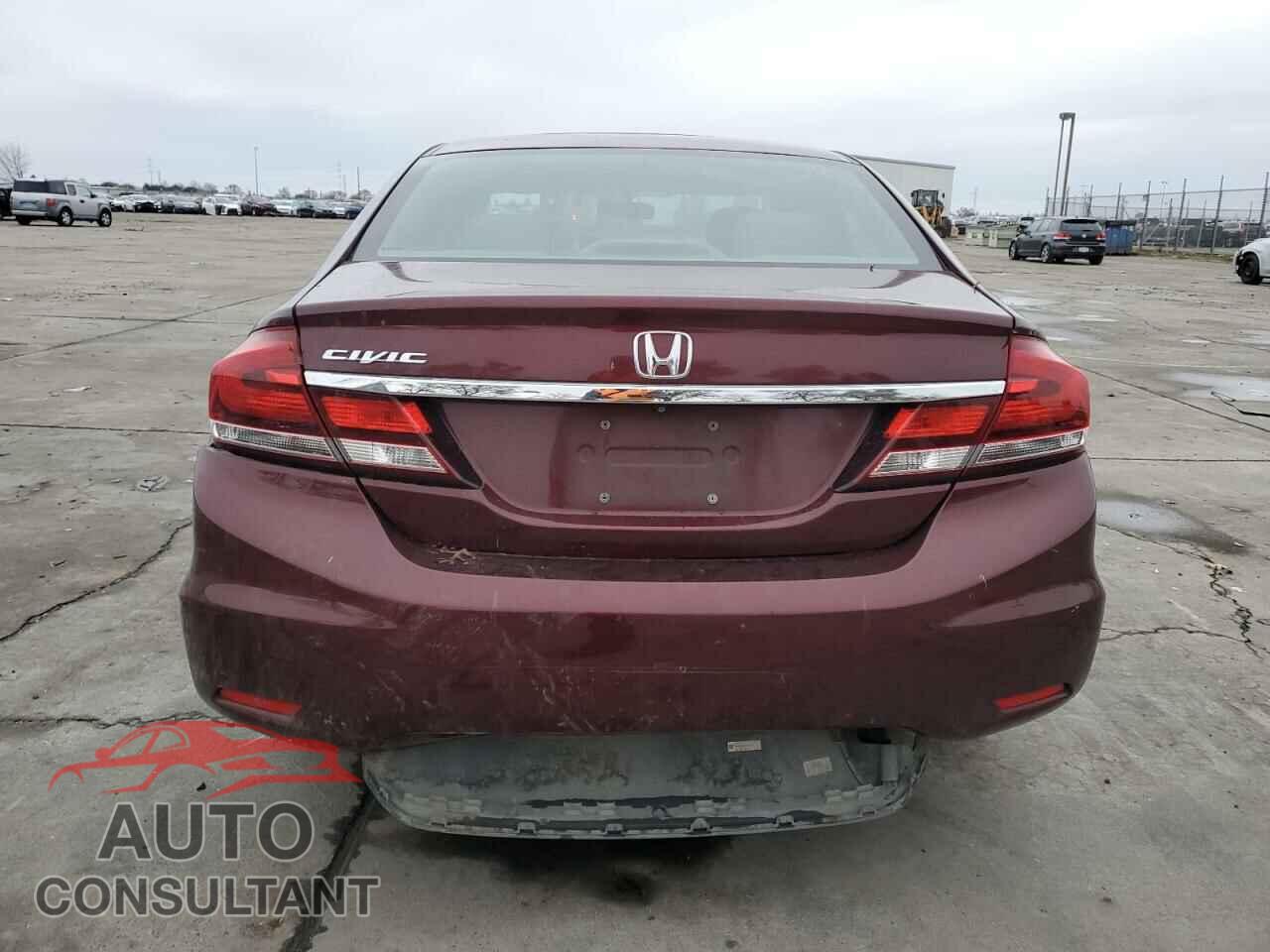 HONDA CIVIC 2013 - 19XFB2F94DE248156