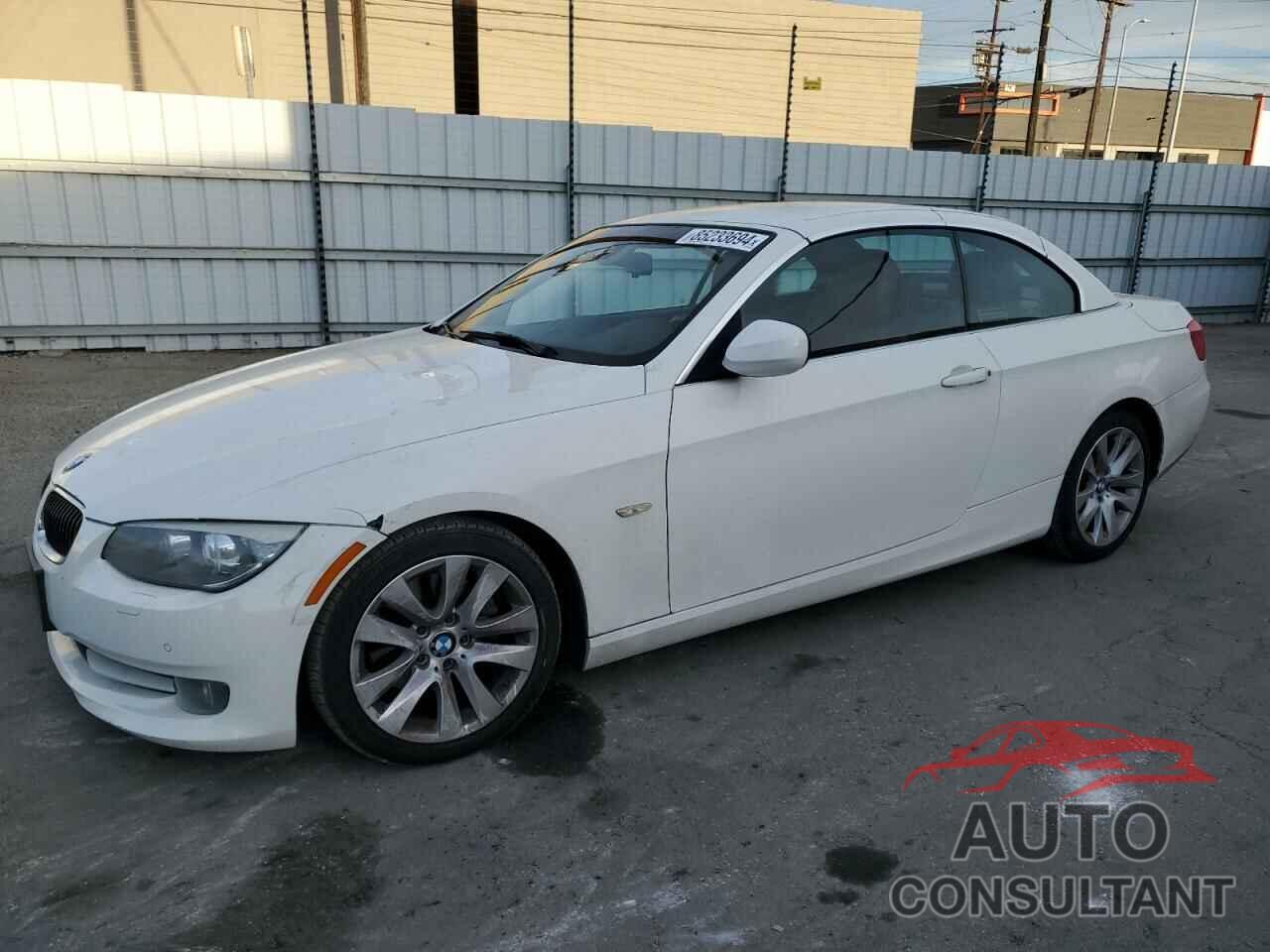 BMW 3 SERIES 2013 - WBADW7C50DE734370