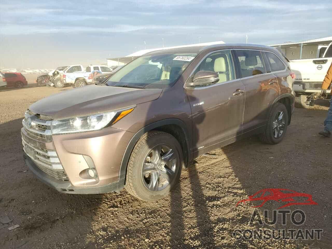 TOYOTA HIGHLANDER 2017 - 5TDDGRFH3HS021092