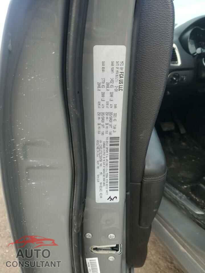 DODGE DURANGO 2020 - 1C4SDJCT2LC324790