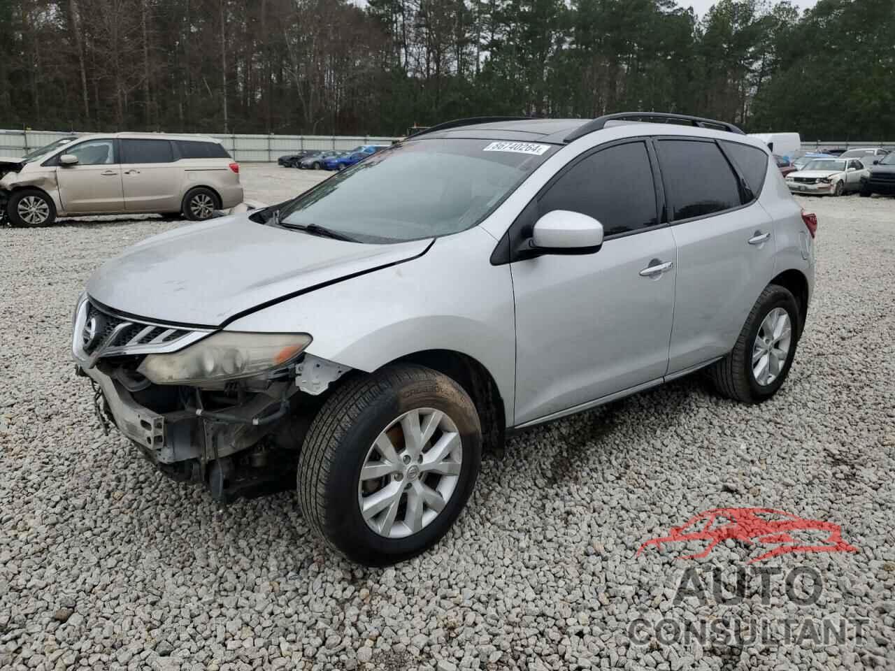 NISSAN MURANO 2011 - JN8AZ1MW4BW174818