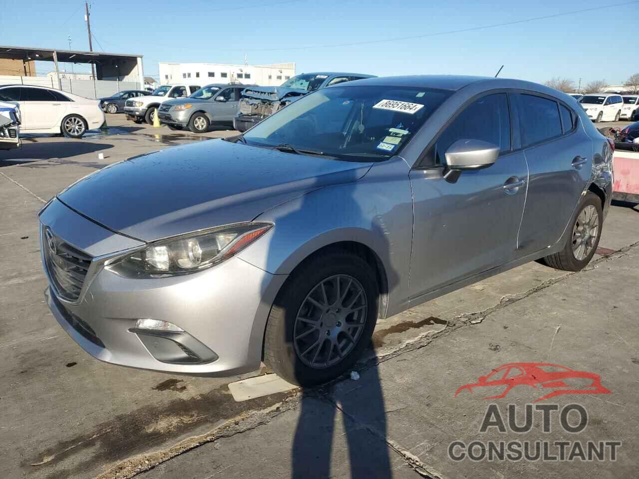 MAZDA 3 2014 - JM1BM1K78E1200011