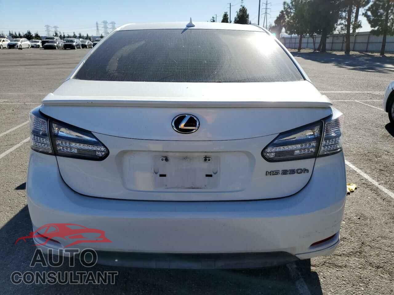 LEXUS HS 2011 - JTHBB1BAXB2043698