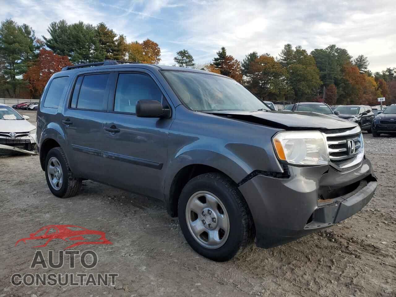 HONDA PILOT 2013 - 5FNYF4H21DB068068