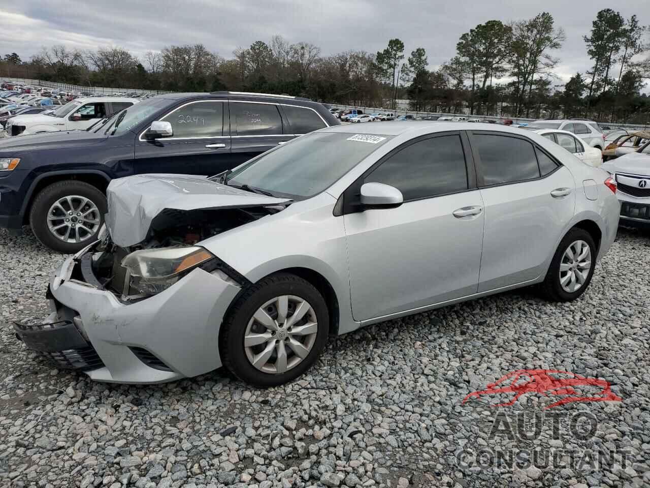 TOYOTA COROLLA 2015 - 2T1BURHE0FC244781