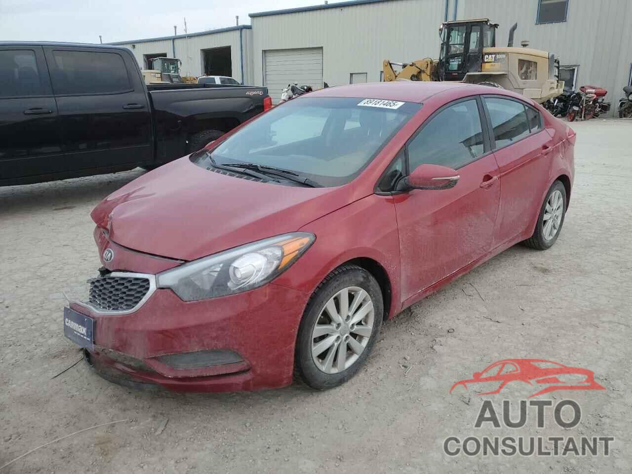 KIA FORTE 2016 - KNAFX4A68G5580317