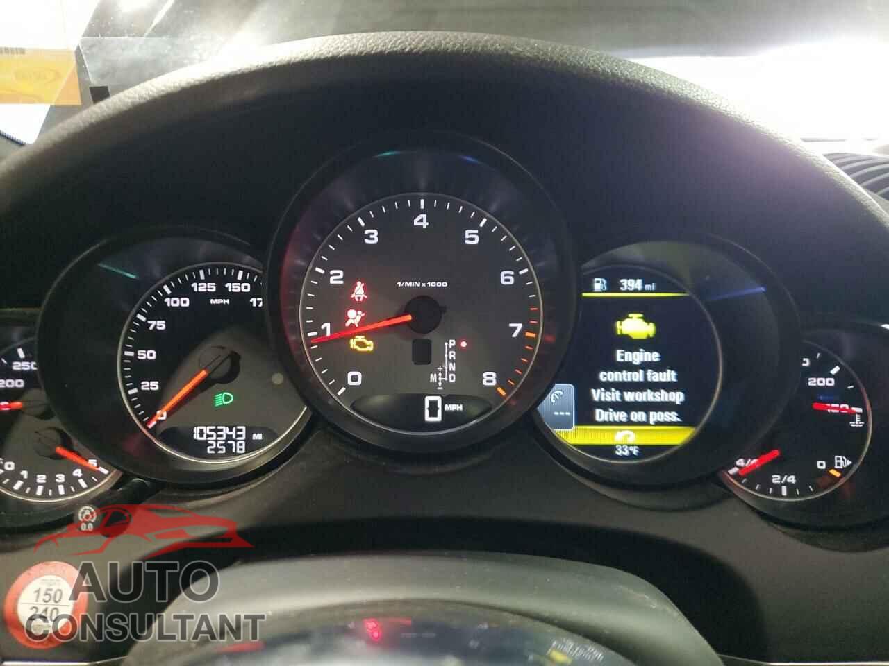 PORSCHE CAYENNE 2016 - WP1AB2A27GLA93956