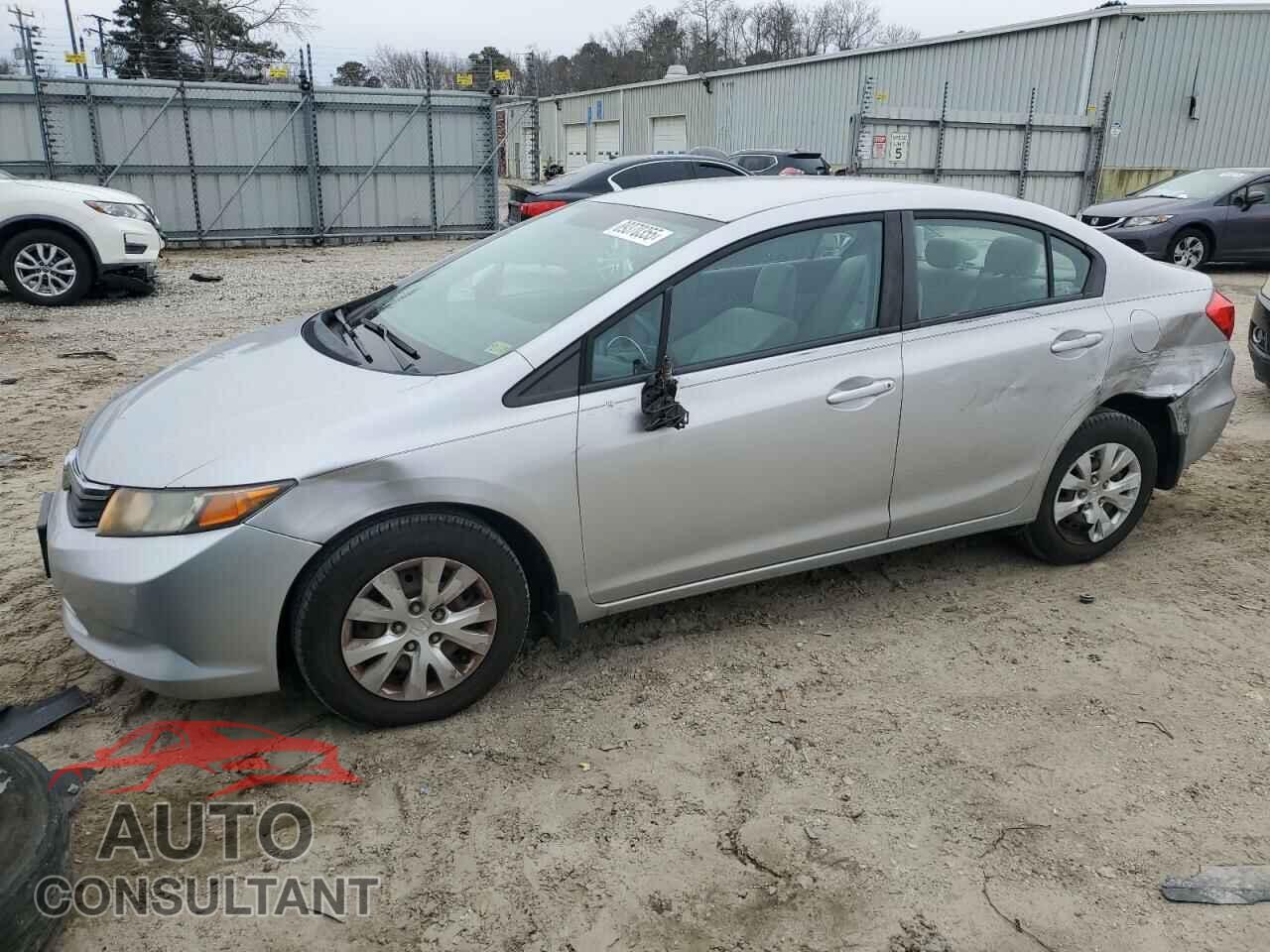 HONDA CIVIC 2012 - 2HGFB2F52CH568173