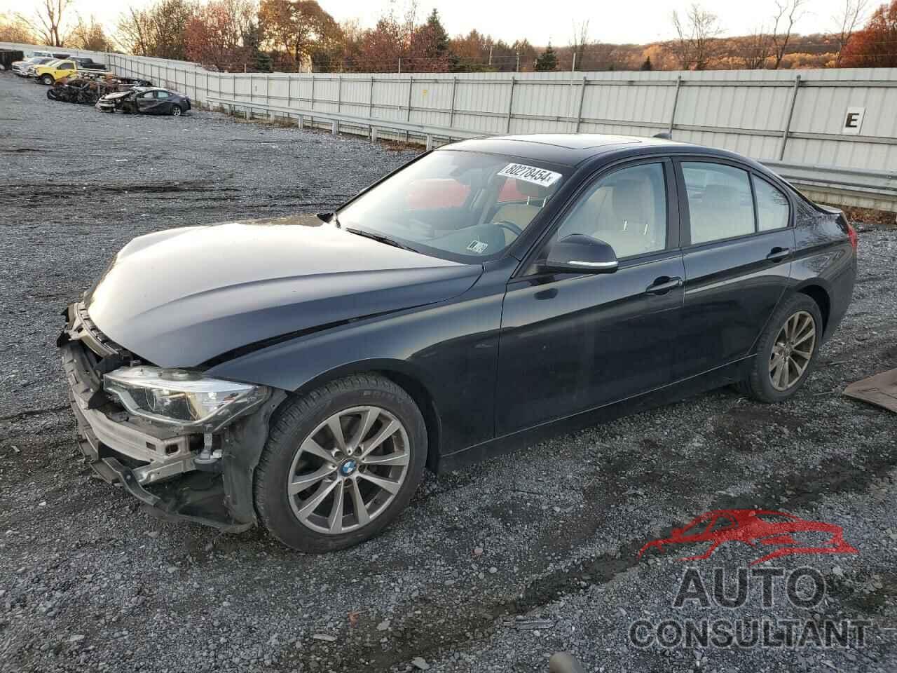 BMW 3 SERIES 2018 - WBA8E5G5XJNU46211