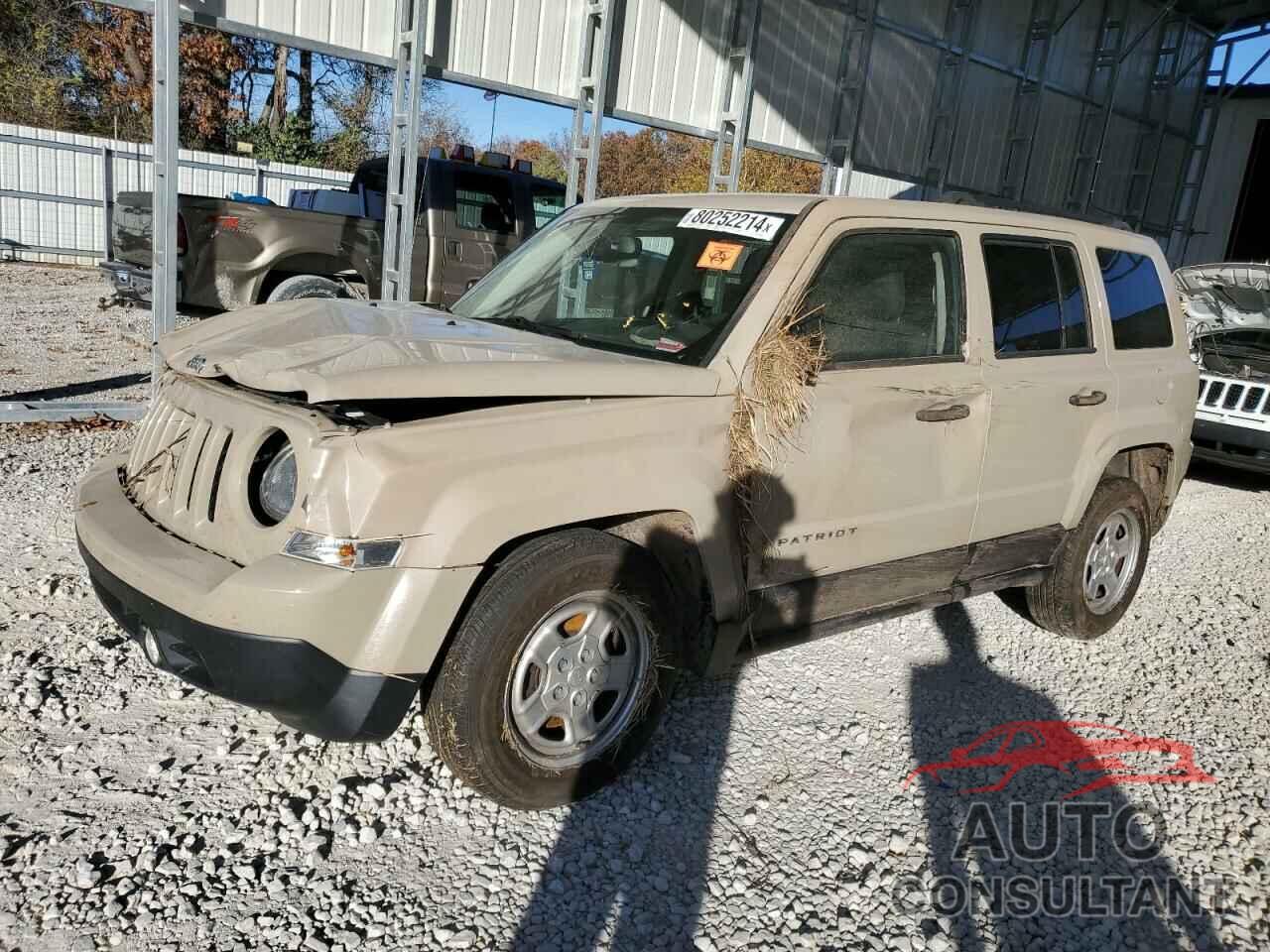 JEEP PATRIOT 2017 - 1C4NJPBA9HD135094
