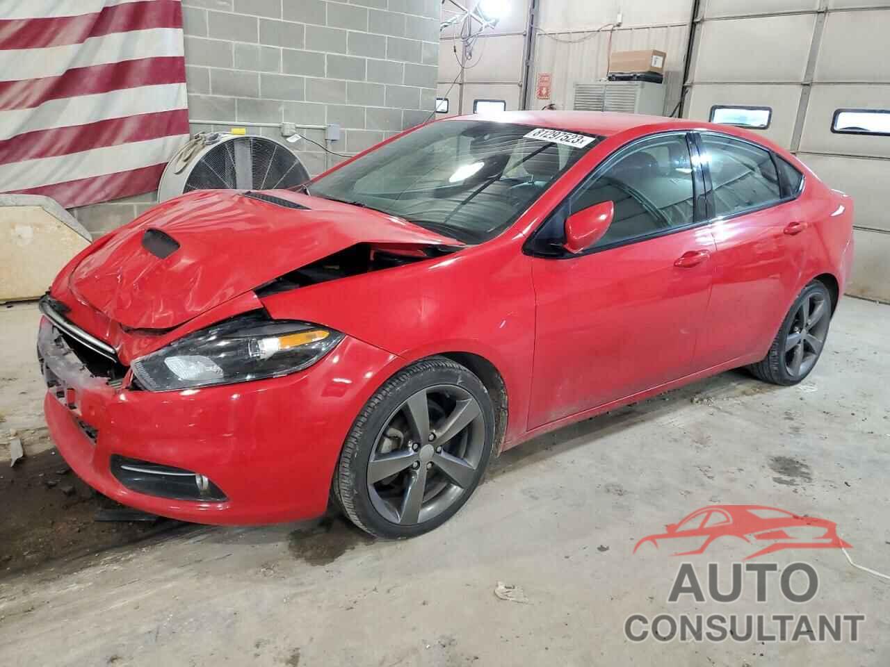 DODGE DART 2016 - 1C3CDFEB1GD765949