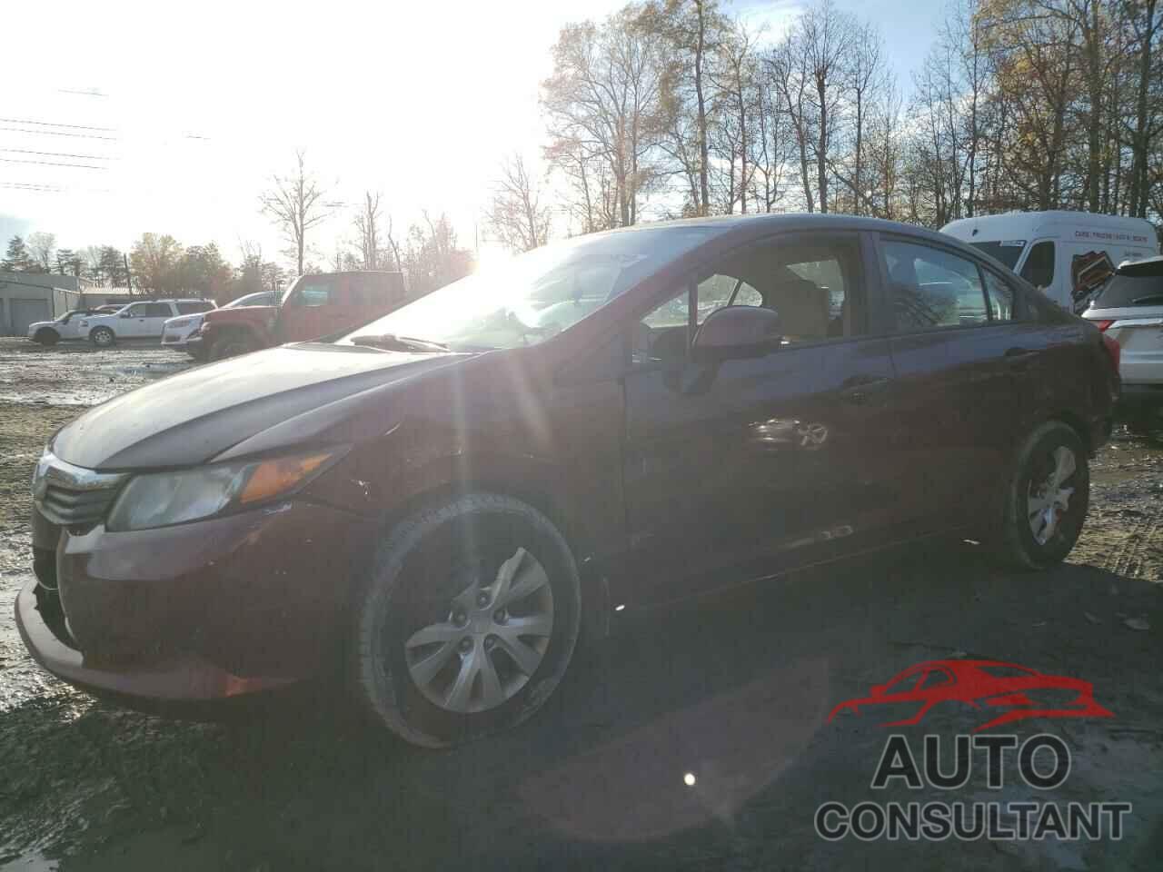 HONDA CIVIC 2012 - 2HGFB2F57CH584708